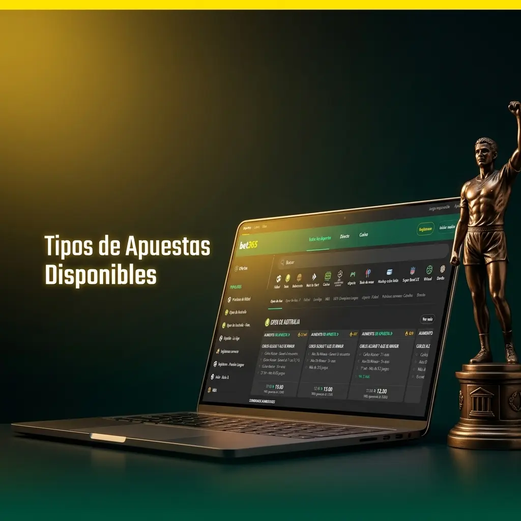 Tipos de apuestas: simple, combinada y sistema disponibles en la plataforma para distintos niveles de experiencia