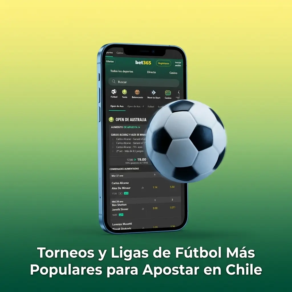 Torneos de fútbol más apostados en Chile: Primera División, Copa Libertadores, Champions League y más