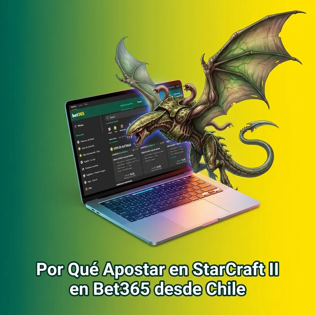 Apuesta en StarCraft II con Bet365 desde Chile: bonos, app móvil y odds competitivos en esports
