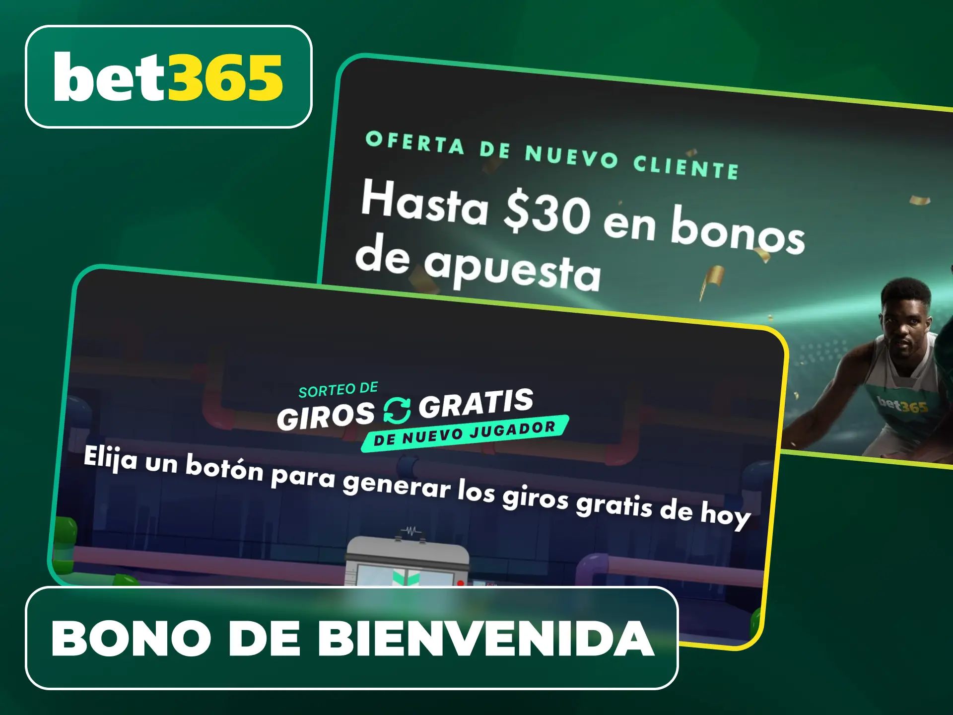 Descubre cómo reclamar y activar tu Bono de Bienvenida Después de Registrarse en Bet365 con tu primer depósito.