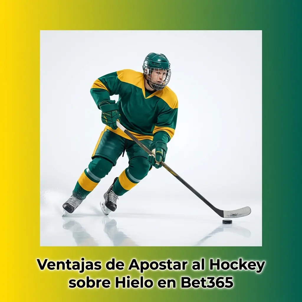 Ventajas de apostar al hockey sobre hielo en Bet365: cuotas, mercados, streaming y más para apostadores chilenos.