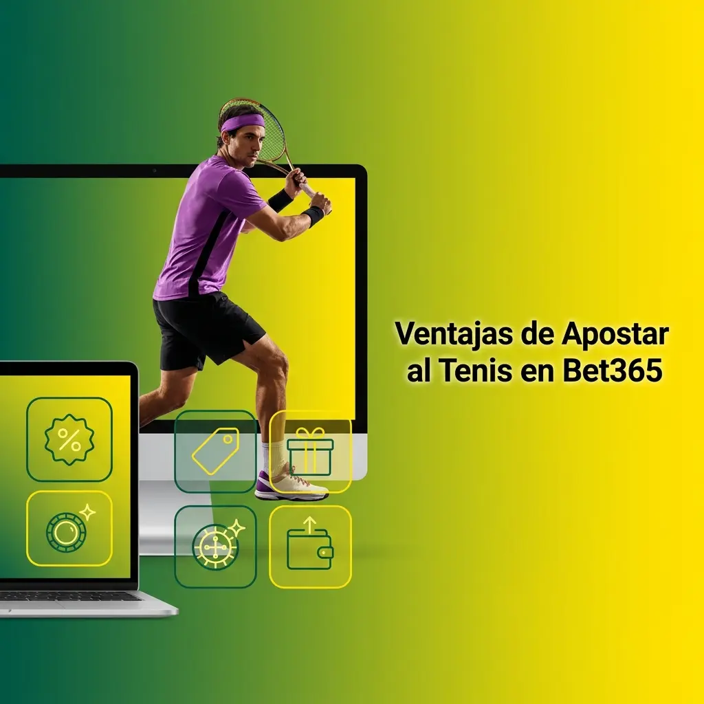 Ventajas de apostar al tenis en Bet365: mercados, apuestas en vivo, streaming y estadísticas en tiempo real